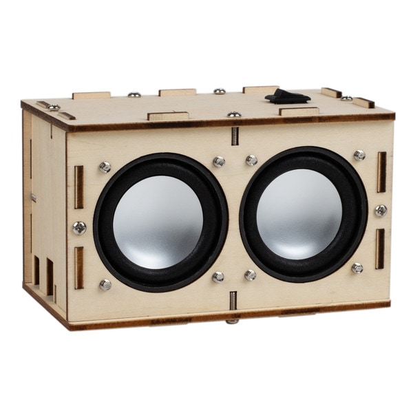 Main product image for STEM Bluetooth 5.0 Speaker Kit with Wooden Enclosure and 2 x 5W Amp Board320-6055